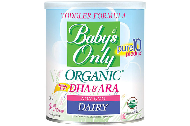Baby's Only Organic Dairy with DHA & ARA Formula