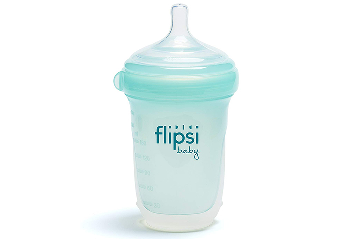 Flipsi Natural Silicone Baby Bottle