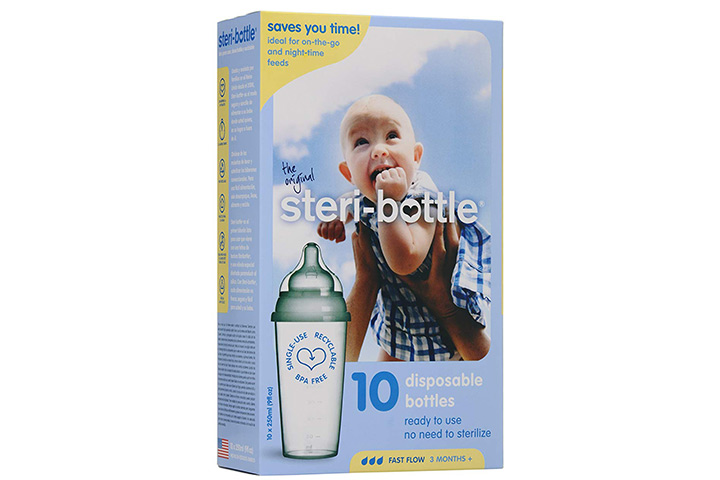 Steribottle Disposable Baby Bottles