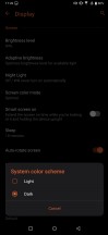 Display settings - Asus ROG Phone II review