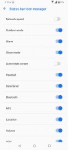 Hide a bunch of status bar icons - Asus Zenfone 6 review