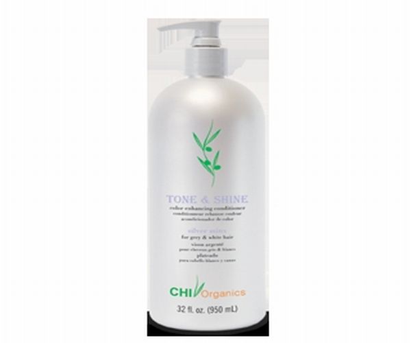 CHI Organics Tone & Shine Color Silver Minx for gray & white hair