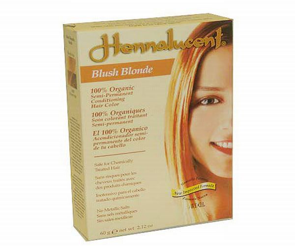 Hennalucent semi permanent hair color