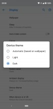 Display settings - Google Pixel 3 XL review