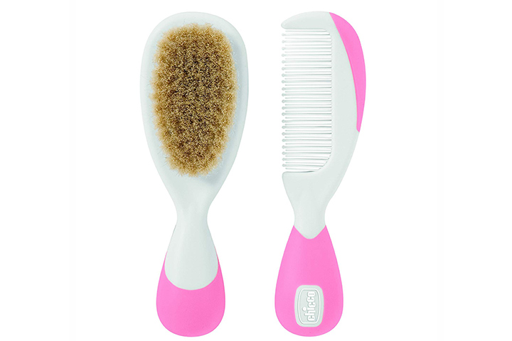 Chicco Baby Soft Natural Brush And Comb