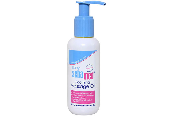 sebamed soothing massage oil