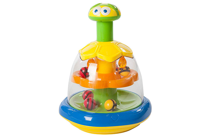 Fat Brain Toys Busy Bees Push 'n Spin