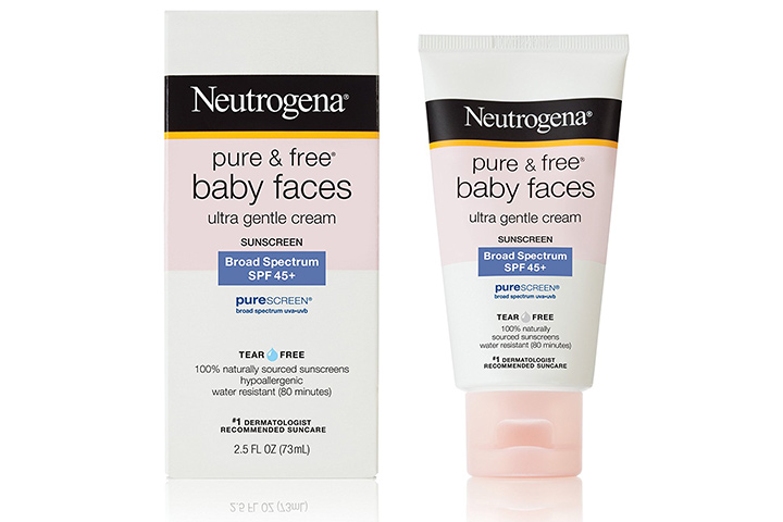 Neutrogena Pure and Free Baby Faces Sunscreen
